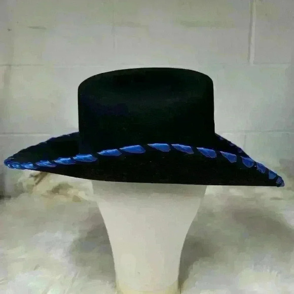 Vintage Bailey 4X Cowboy Hat Angora Blend - Picture 8 of 13